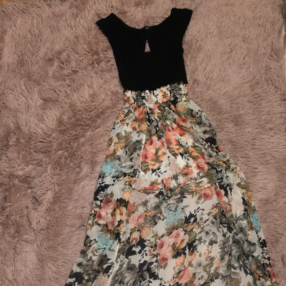 Maxi Dress with Shorts